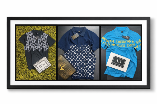 3 pis Polo T-shirt