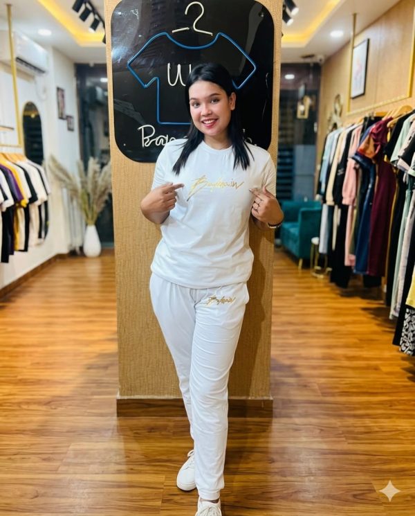 লেডিস সেট(টি-শার্ট+ট্রাউজার)