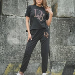 লেডিস সেট(টি-শার্ট+ট্রাউজার)