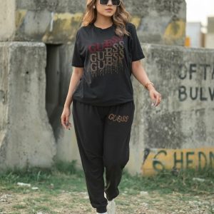 লেডিস সেট(টি-শার্ট+ট্রাউজার)