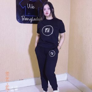 লেডিস সেট(টি-শার্ট+ট্রাউজার)
